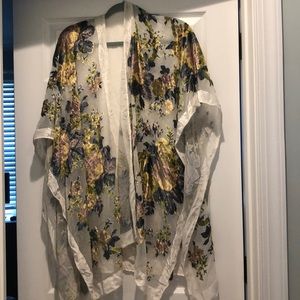 Anthropologie poncho